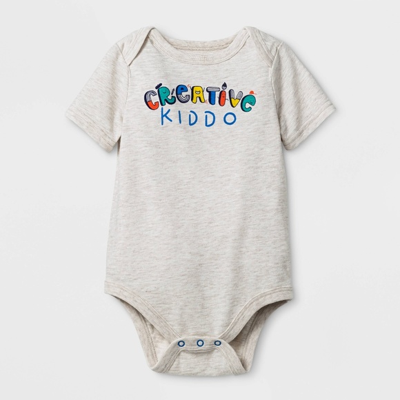 Cat & jack Other - New CAT & JACK Creative Kiddo S/S Bodysuit